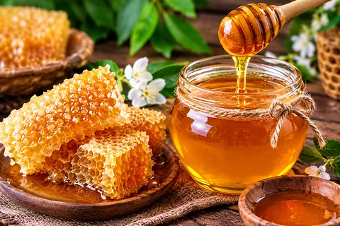 Honey, ghee, sweets, and yogurt—all under one roof.