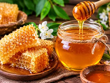 Honey, ghee, sweets, and yogurt—all under one roof.