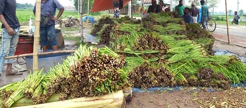 কচুর লতি (Taro Stems)