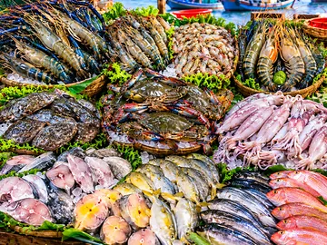 🌊🦞 টাটকা সামুদ্রিক খাবারের দারুণ সংগ্রহ 🦐🦀🐟