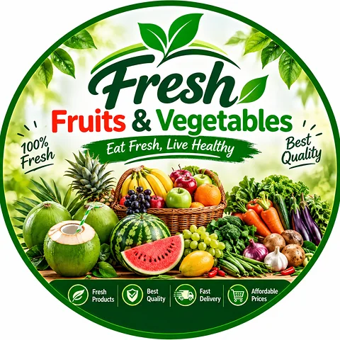 Fresh Fruits, Vegetables & Coconut Sales