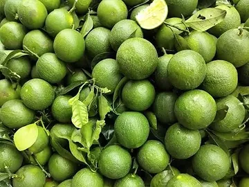 ফ্রেশ টাটকা মালটা পেয়ারা কাঁচা মরিচ
