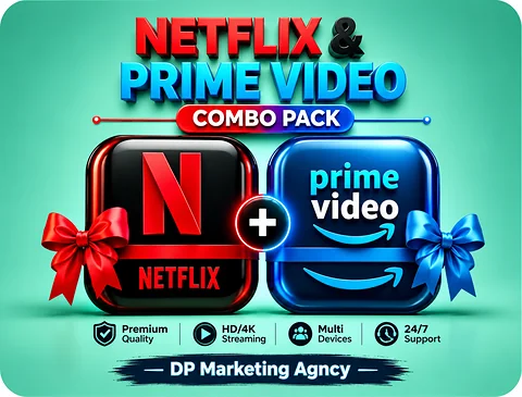 **Netflix & Prime Video Combo Pack