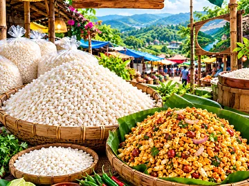 🍚🌿 চট্টগ্রাম হাটহাজারীর ঐতিহ্যবাহী মুড়ির হাটের মুড়ি 🌿🍚