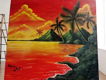 Sunset Painting
