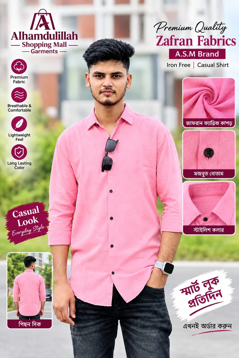 Premium Casual Zafran Shirt