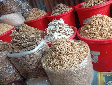 Here is all type of dry fish