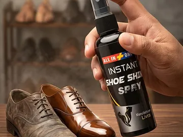Instant shoe shiner