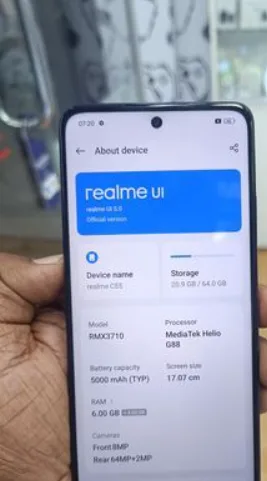 Realme C55 6/64 (Used)