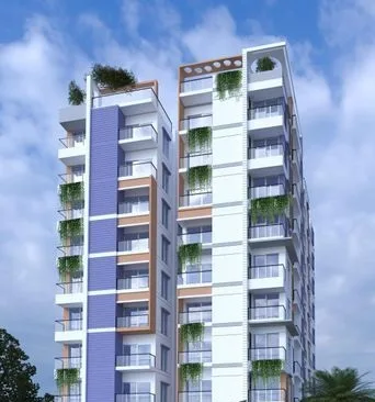 অত্যাধুনিক ডিজাইনে তৈরি  ফ্ল্যাট।