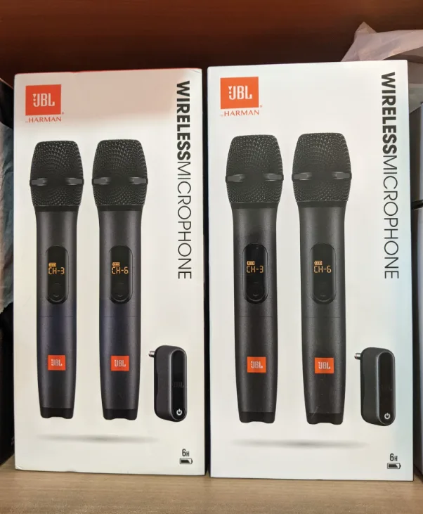 Jbl Partybox Wireless Microphone Dual 1 pair