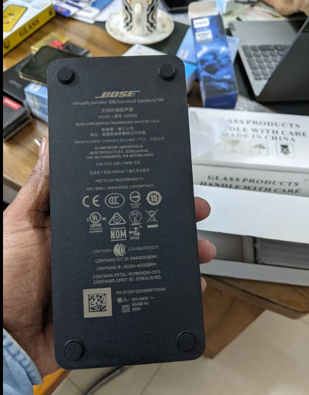 Bose Rear speakers Receiver Brand products