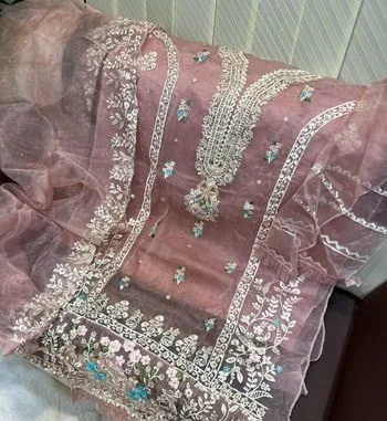 Indian organza dress