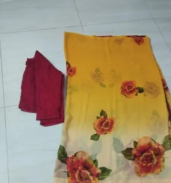 জর্জেট শাড়ি
