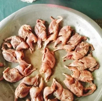 ফ্রেশ কোয়েল পাখির মাংস