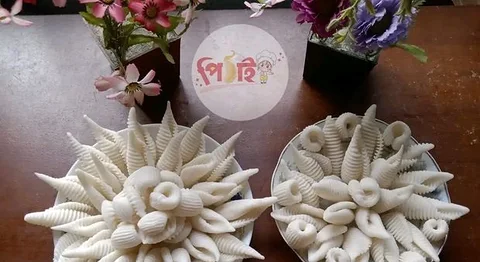 কারো নকশী পিঠা শামুক
