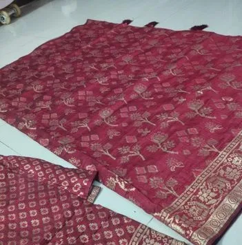 গর্জিয়াস কাতান সিল্ক Sharee