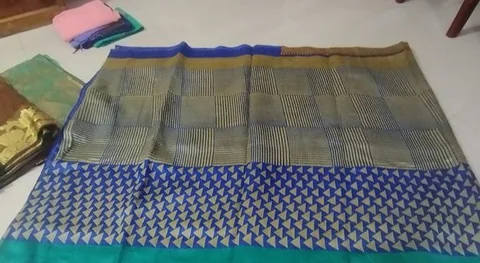 ইন্ডিয়ান সিল্ক শাড়ি