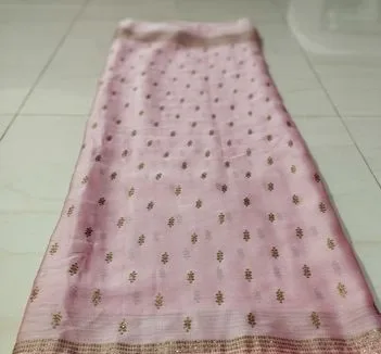 শিফন জর্জেট জরি কাজের শাড়ি