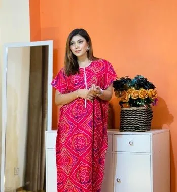 China Linen Kaftan