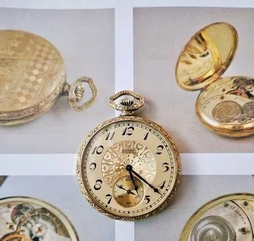 Gold ELGIN Pocket watch