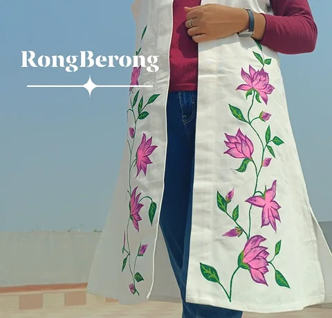 হ্যান্ড পেইন্টেড শ্রাগ