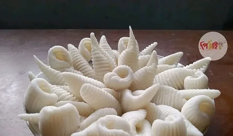 নকশী পিঠা শামুক