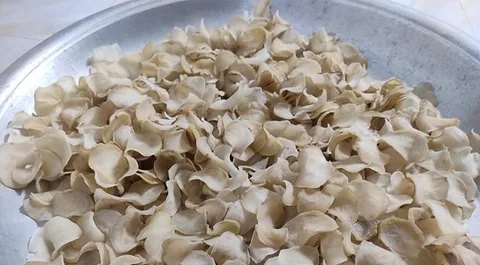 বাড়ি বানানো আলুর পাপড়