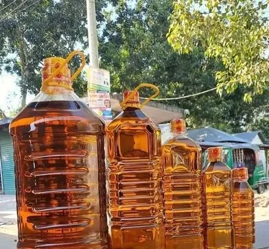 ঘানি ভাংগা সরিষার তেল