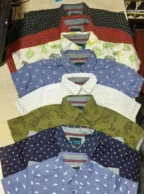 Boys H/S Cotton Shirt Wholesale