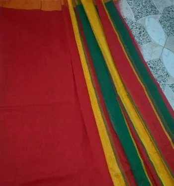 হাফ সিল্ক শাড়ি