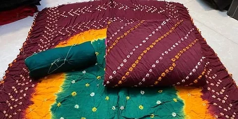 চুন্দ্রি বাটিক থ্রি-পিছ