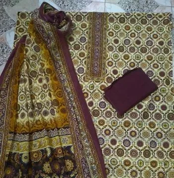সুতি থ্রি-পিছ