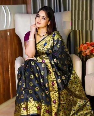Soft Silk Katan Sharee