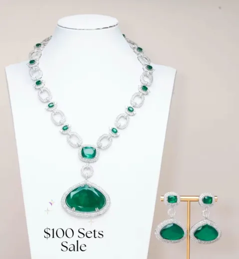 Jaipur Rose - Green Color