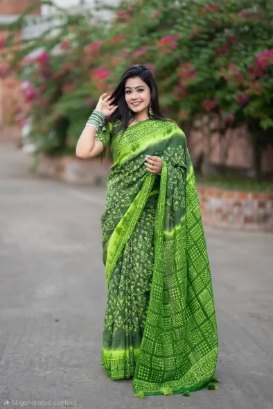 Chanderi Silk Sharee