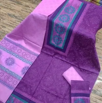 Afsan Printed Cotton Kameez Set