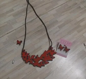 Wood Jewellery Set