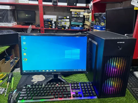 Intel Core i5 Computer 8GB & 1000GB |SSD 128GB + DELL Monitor 19" LED