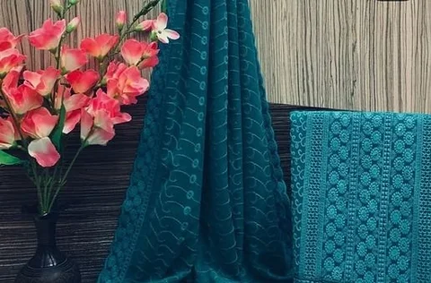 জরজেট থ্রী পিস