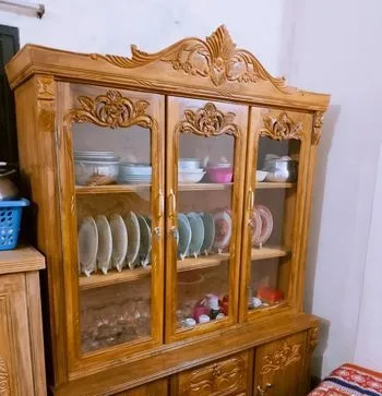 সেগুন কাঠের সোকেস