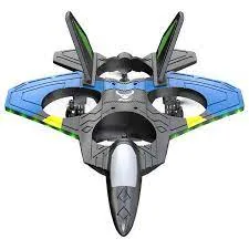 Remote Control Starfighter Drone Plane – Green/Blue