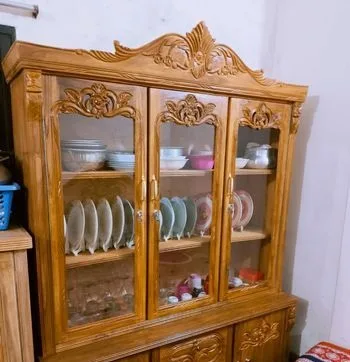সেগুন কাঠের সোকেস