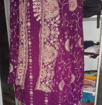 ইন্ডিয়ান জর্জেট থ্রি পিস