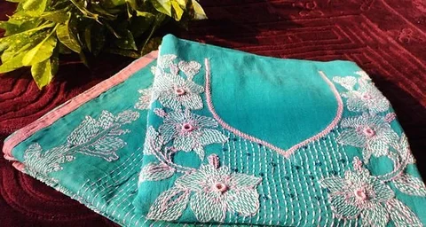 হাতের কাজের ২ পিস