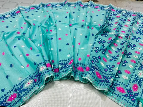 Skin print saree