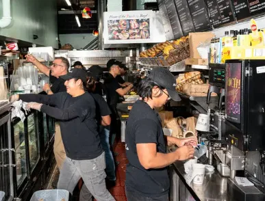 kitchen helper needed- Midtown Manhattan Café & Bagel Store