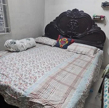 সেগুন কাঠের কিং সাইজ খাট