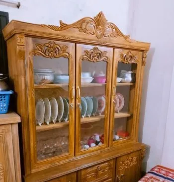চিটাগং সেগুন কাঠের সোকেস