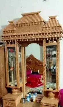 সেগুন কাঠের ডেসিংটেবিল